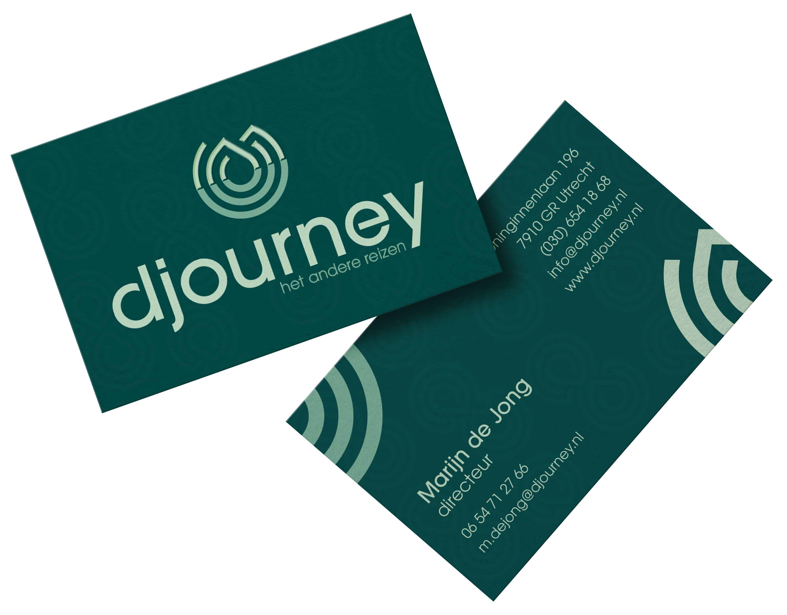 Visitekaartje flying djourney